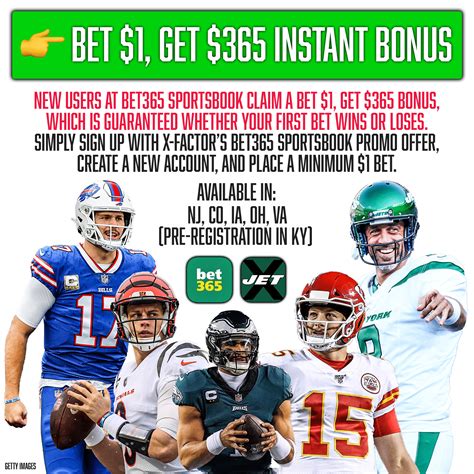 bet365 Maryland Sportsbook & Promo for NFL.